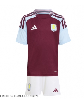 Aston Villa Echipament de Fotbal Replică 2024-25 Copii Acasa (+ Șorturi)